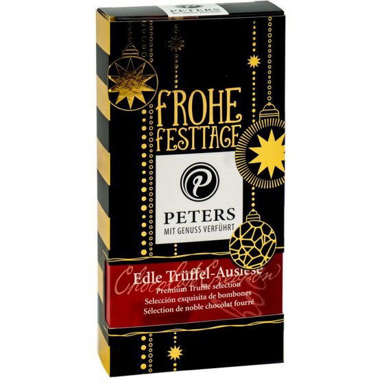 Peters Frohe Festtage Edle Trüffel Auslese mit und ohne Alkohol 100g 