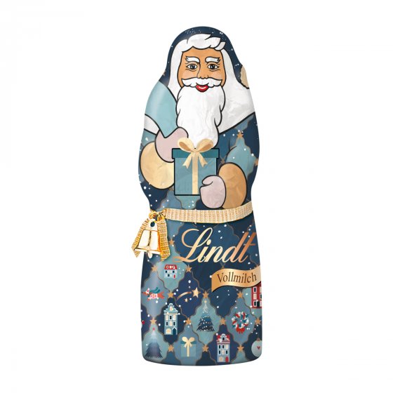 Lindt Santa Deko Edition aus Vollmilch-Schokolade Packung 70g 