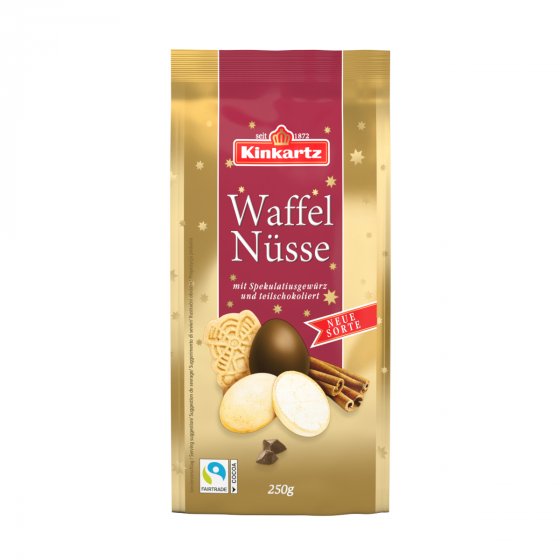 Lambertz Kinkartz Waffelnüsse Spekulatius Vollmilch schokoliert 250g 