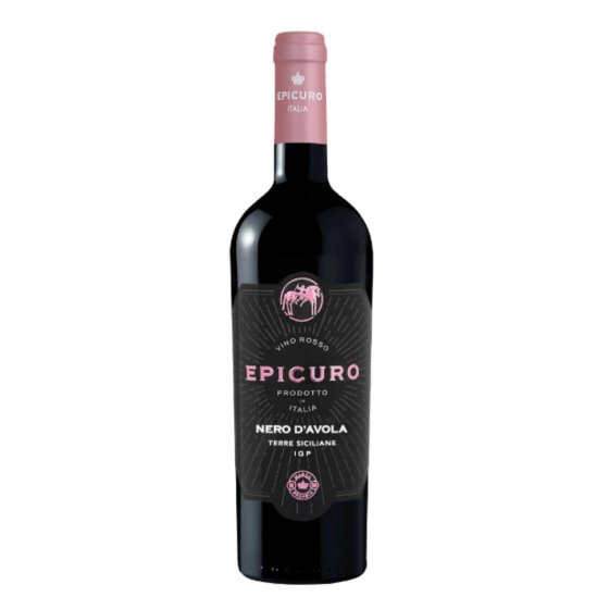 Epicuro Nero d Avola Rotwein mit Pflaume und Schwarzkirsche 750ml 