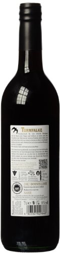 Turmfalke Dornfelder Rotwein Lieblich Qualitätswein aus Hessen 750ml 6er Pack 