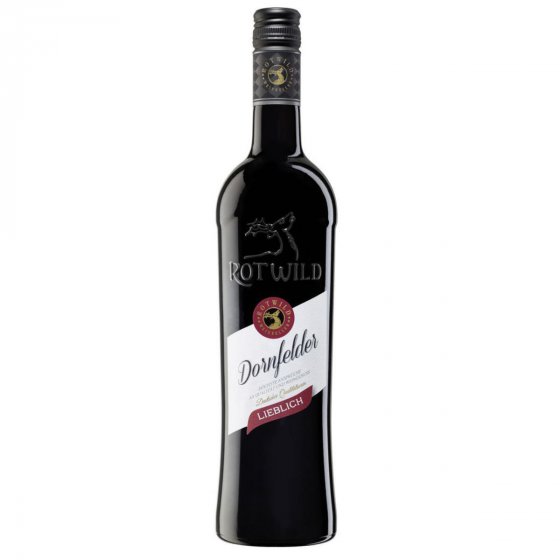 Rotwild Dornfelder lieblich würziger Rheinhessen Rotwein 750ml 