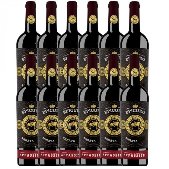 Epicuro Appassite Rosso Passito reife Beerenaromen 9000ml 12er Pack 