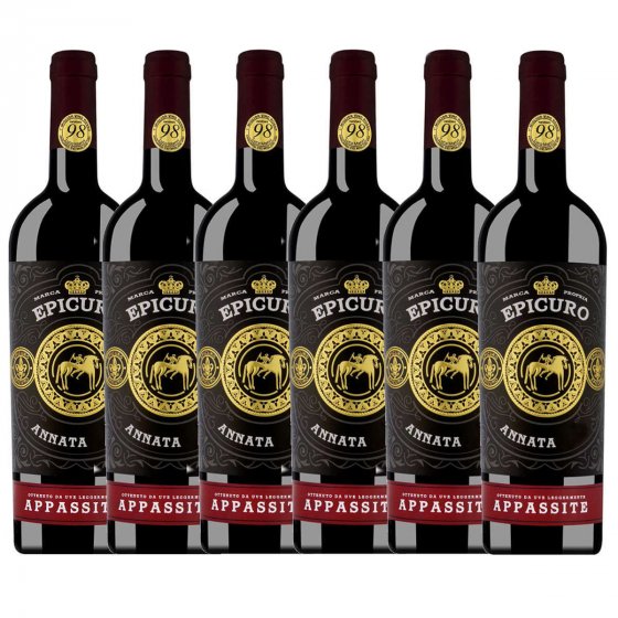Epicuro Appassite Rosso Passito reife Beerenaromen 4500ml 6er Pack 