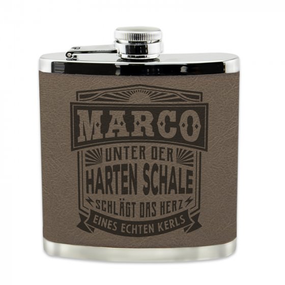 Echter Kerl Flachmann Marco 
