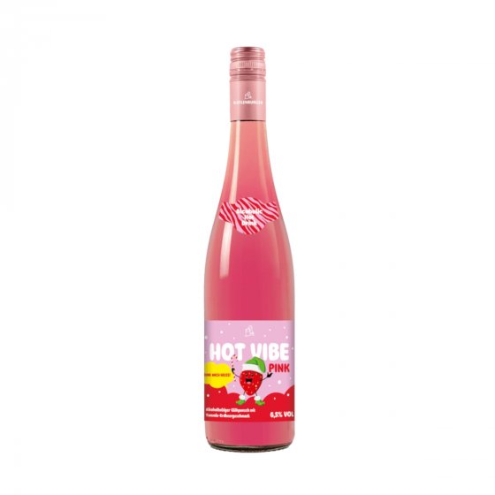 Katlenburger Hot Vibe Pink Fruchtweinpunsch Erdbeere Flasche 750ml 