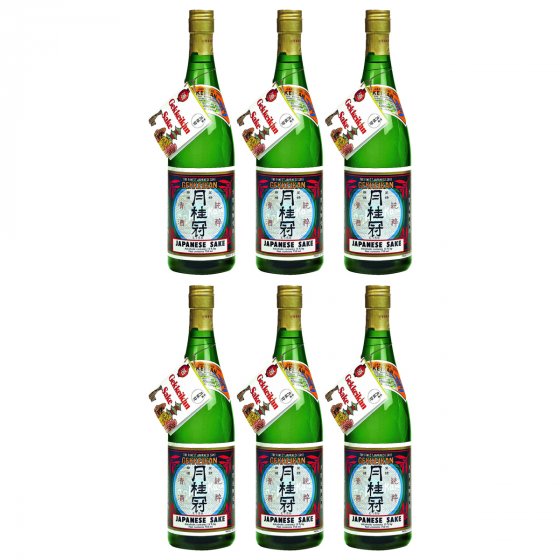 Wan Kwai Sake Gekkeikan alkoholhaltige Japanische Sake 720ml 6er Pack 