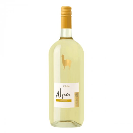 Alpaca Chardonnay Magnum Weiß Wein mit gelben Fruchtaromen 1500ml 