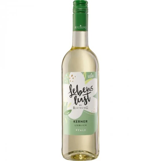 Rietburg Lebenslust vollmundig würziger veganer Kerner 750ml 