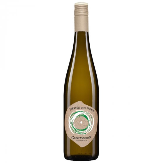 Gustavshof Sinnvoll Weisswein trocken Gutswein vom Johanniter 750ml 