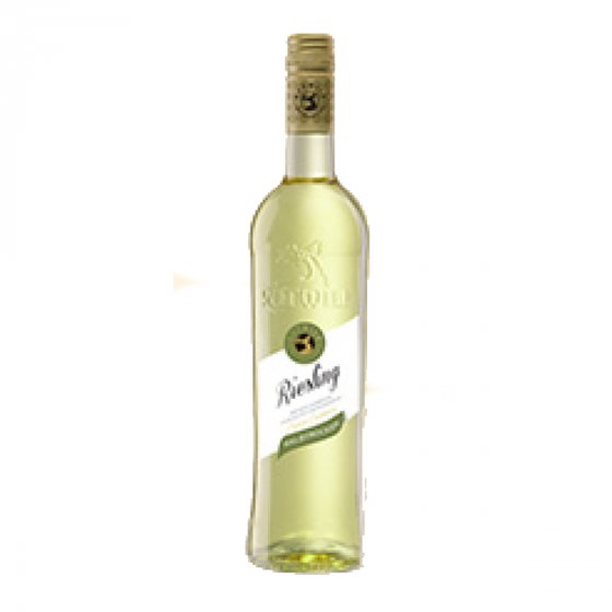 Rotwild Riesling halbtrockener Weißwein mit feinem Aroma 750ml 