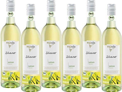 Peter Mertes Kg Biorebe Silvaner Qualitätswein Halbtrocken 750ml 6er Pack 