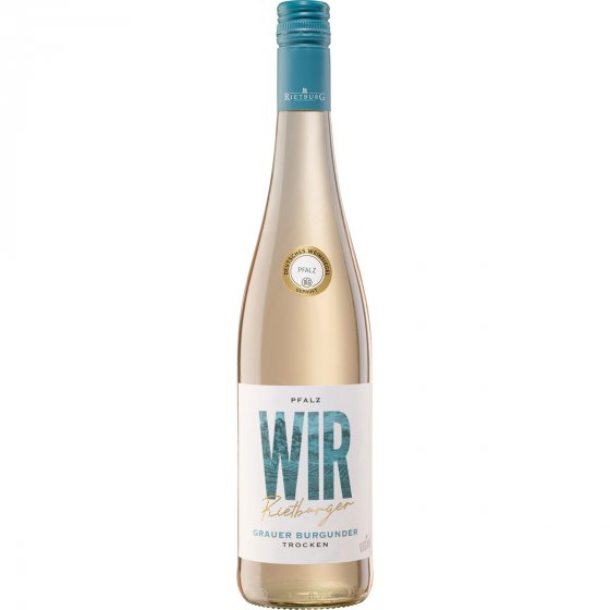 Rietburger Grauer Burgunder halbtrocken fruchtiger Geschmack 750ml 