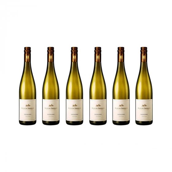 Kloster Eberbach Weißwein trockener aus Rieslingreben 750ml 6er Pack 