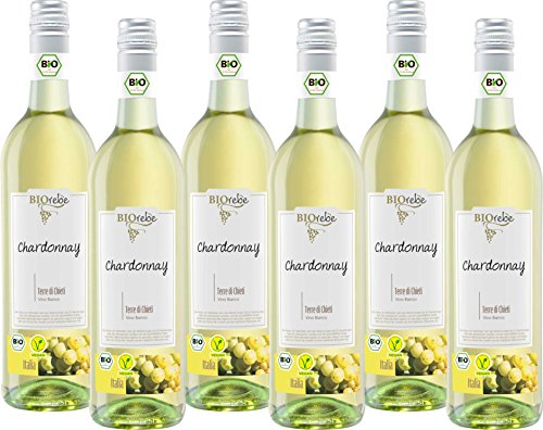 Peter Mertes Kg Weinkeller Biorebe Chardonnay Trocken 750ml 6er Pack 