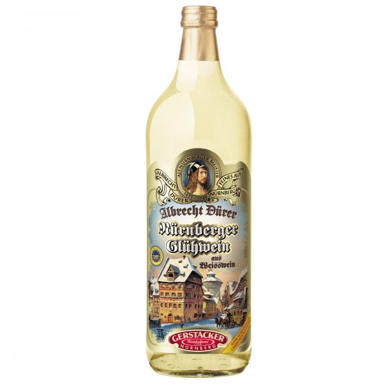 Albrecht Dürer weißer Glühwein Nürnberger Spezialität 1000ml 