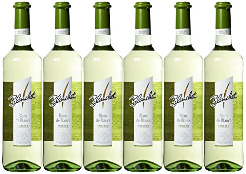 Blanchet Blanc de Blancs Tafelweißwein trocken fruchtig 6x750ml 