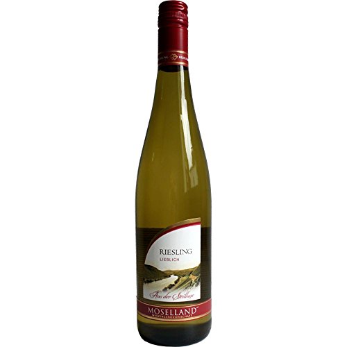 Moselland Riesling Lieblich Weißwein Hochgewächs 750ml 