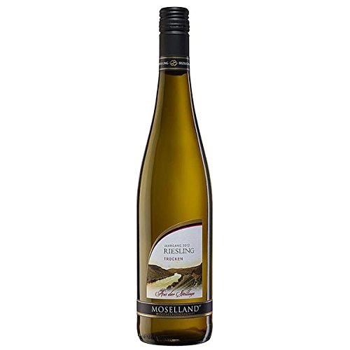 Moselland Riesling Trocken Weißein lieblich Hochgewächs 750ml 6er Pack 