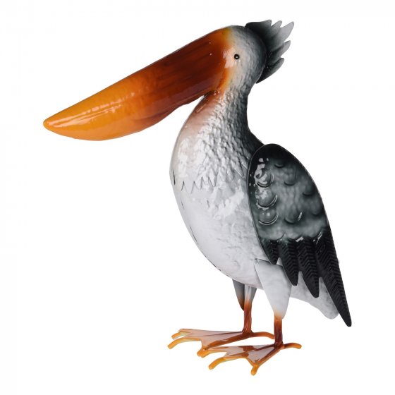 Metallfigur Pelikan