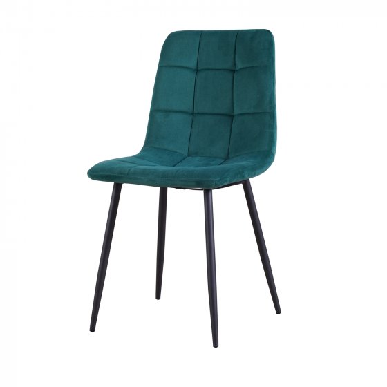 Stuhl Mesa Velvet Grün