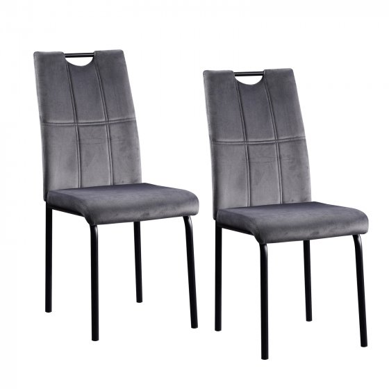 Stuhl Denton Velvet 2er-Set