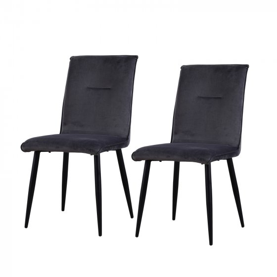 Stuhl Salinas Velvet 2er-Set 