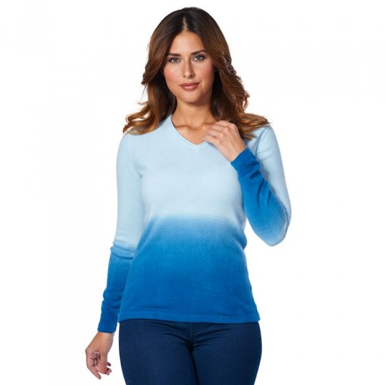 Pullover,V-Aussch.,Hellblau,XL XL | Hellblau