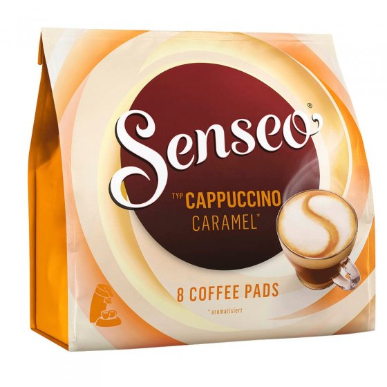 Jacobs Douwe Egberts Senseo Typ Cappuccino Caramel 92g 10er Pack 