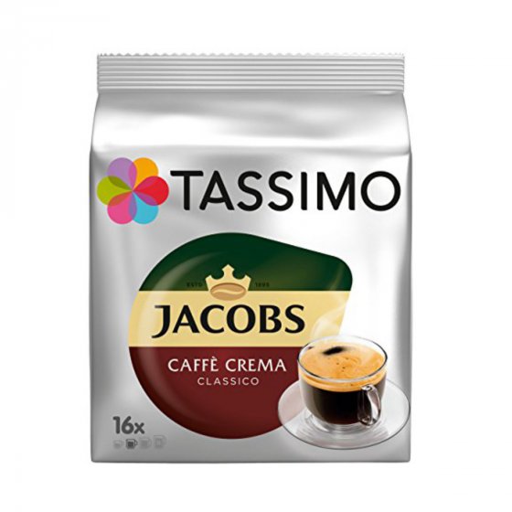 Tassimo Kapseln Classico Kaffeegenuss in der XL Becherportion 112g 