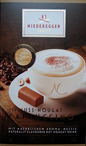 Niederegger Kaffeepulver Nuss Nougat Cappuccino 220g 10er Pack 