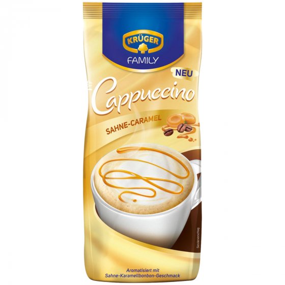 Krüger Family Sahne Caramel Cappuccino 500g 