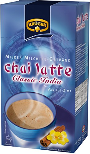 Krüger Chai Latte Vanille Zimt Classic India cremig 250g 2er Pack 