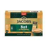 Jacobs Kaffee Instantgetränk 3 in 1 Typ Caramel 10x11,2g Packung 112g 