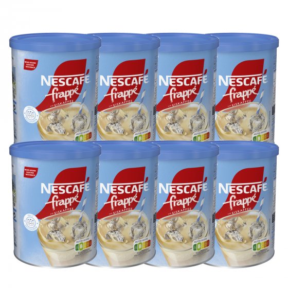 Nescafe frappe Eiskaffee erfischende Kaffeemischung 275g 8er Pack 