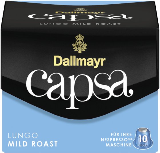 Dallmayr 10 Capsa Lungo Mild Roast Nespresso Kaffeekapseln 56g 