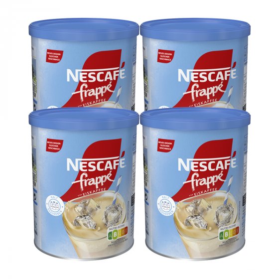 Nescafe frappe Eiskaffee erfischende Kaffeemischung 275g 4er Pack 