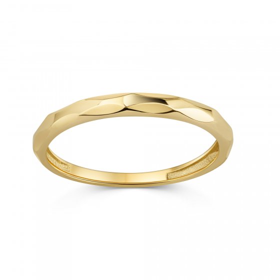 Ring 375/- Gelbgold glanz 