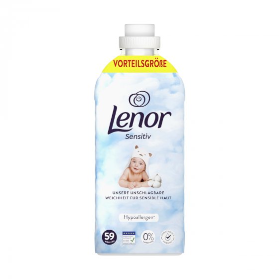 Lenor Weichspüler Sensitiv lang anhaltende Frische 59WL 1239ml 