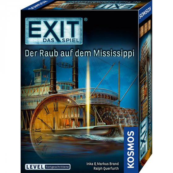 KOSMOS Spiel EXIT Raub auf dem Mississippi 