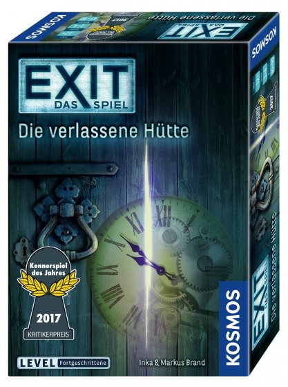 Spiel EXIT Die verlassene Hütte für Erwachsene und Kinder ab 12 Jahren 