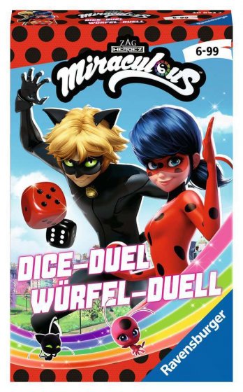 Ravensburger Miraculous Würfel-Duell Spiel 