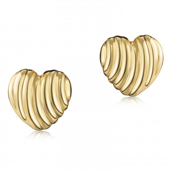 Ohrstecker 925 Sterling Silber vergoldet 