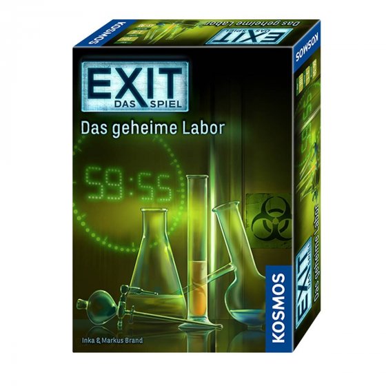 Kosmos das Spiel EXIT Teamgeist und Kreativität Das geheime Labor 