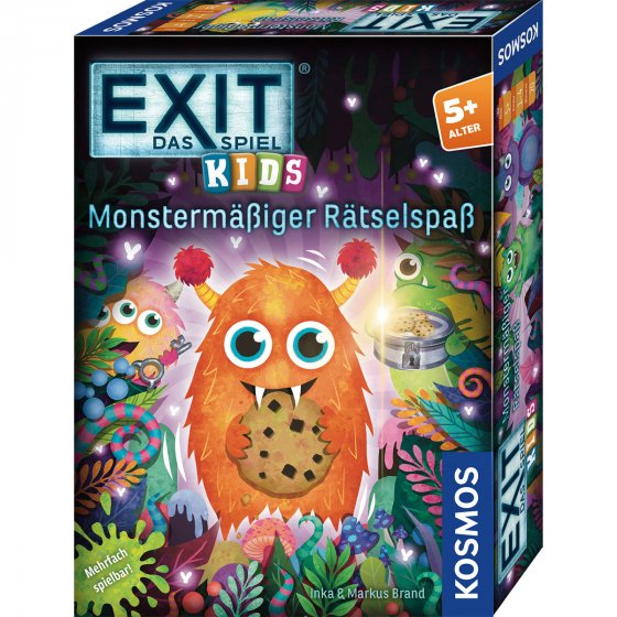KOSMOS Spiel EXIT Kids Monstermäßiger 