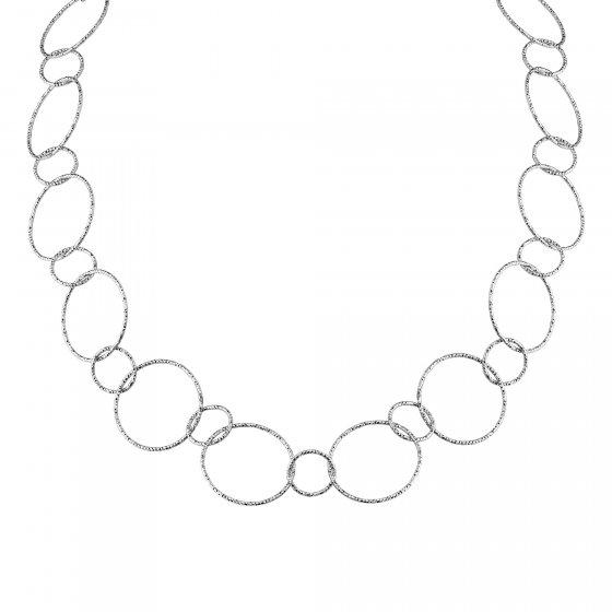 Collier 925 Silber rhodiniert 