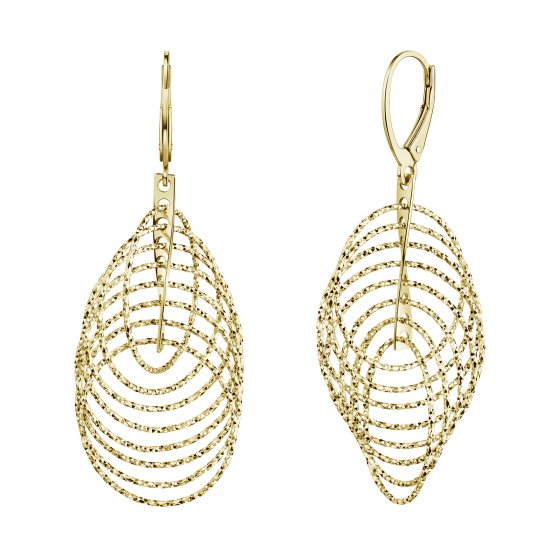 Ohrhänger 925 Sterling Silber vergoldet 