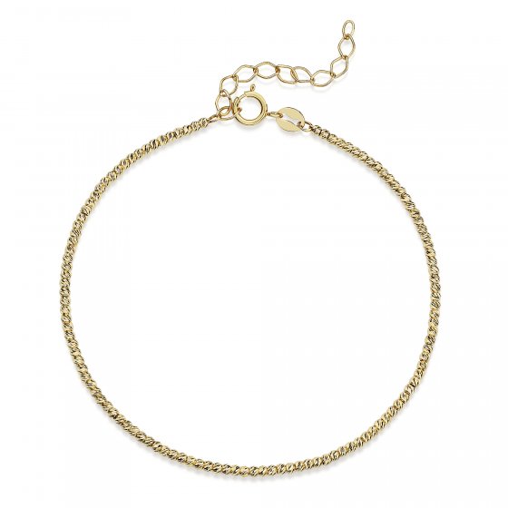 Armband 375 Gelbgold 