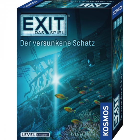 KOSMOS Spiel EXIT Der versunkene Schatz 