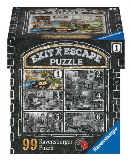 Ravensburger Puzzle Exit 99T. Im Gutshaus Küche 